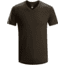 Arc'teryx Candidate V-Neck Short Sleeve Shirt - Men's-Black-Small