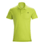 Arc'Teryx Captive Short Sleeve Men's Polo, Chloroplast, Small, 325384
