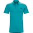 Arc'teryx Captive Short Sleeve Polo - Men's-Blue Tetra-Small