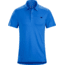 Arc'teryx Captive Short Sleeve Polo - Men's-Deja Blue-Medium