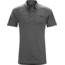 Arc'teryx Captive Short Sleeve Polo - Men's-Iron Anvil-Small