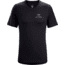 Arc'teryx Emblem Short Sleeve T-Shirt - Men's-Black-X-Small