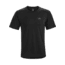Arc'Teryx Ether Crew Men's Short Sleeve, Black II, Medium, 325727