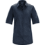 Arc'teryx Fernie Short Sleeve Shirt - Women's-Black Sapphire-X-Large