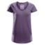 Arc'teryx Kapta V-Neck Short Sleeve Shirt - Women's-Ameythyst Ice-X-Small