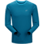 Arc'teryx Motus Crew Long Sleeve Shirt - Men's-Thalo Blue-Small