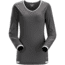 Arc'teryx Motus Crew Long Sleeve Shirt - Women's-Iron Anvil/Zircon-Small