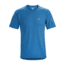 Arc'Teryx Motus Crew Men's Short Sleeve, Deep Cove, Extra Small, 328516