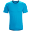 Arc'teryx Motus Crew Short Sleeve Shirt - Men's-Riptide-Small