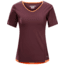 Arc'teryx Motus Crew Short Sleeve Shirt - Women's-Cherrywine-Large