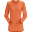 Arc'teryx Phase SL Crew Longsleeve Baselayer - Women's -Orange Julia-Medium