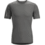 Arc'teryx Phase SL Crew Short Sleeve Baselayer - Men's-Nautic Grey-Small