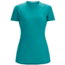 Arc'teryx Phase SL Crew Short Sleeve Baselayer - Women's -Cerulean-Large
