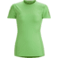 Arc'teryx Phase SL Crew Short Sleeve Baselayer - Women's -Green Orchid-Medium