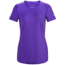 Arc'Teryx Phase SL Crew Women's Short Sleeve, Mauveine, Small, 324572