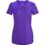 Arc'teryx Phase SL Crew Women's Short Sleeve Mauveine Small 324572