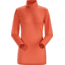 Arc'teryx Phase SL Zip Neck LongSleeve Baselayer - Women's -Orange Julia-Small