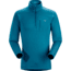 Arc'teryx Rho AR Zip Neck - Men's-Thalo Blue-Large