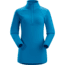 Arcteryx Rho AR Zip Neck - Womens-Antilles Blue-Large
