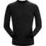 Arc'teryx Satoro AR Long Sleeve Crew Neck Shirt - Men's-Black-X-Large