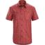 Arc'teryx Tranzat Short Sleeve Shirt - Men's -Lava Flow-Small
