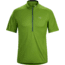 Arc'teryx Velox Zip Neck Short Sleeve Shirt - Men's -Gator-Medium