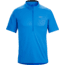 Arc'teryx Velox Zip Neck Short Sleeve Shirt - Men's -Rigel-Large