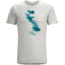Arc'teryx White Rush Short Sleeve T-Shirt - Men's -Heathered Lt Grey-Small