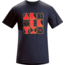 Arc'teryx Word Album Short Sleeve T-Shirt - Men's-Blue Onyx-Small