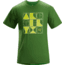 Arc'teryx Word Album Short Sleeve T-Shirt - Men's-Stone Pine-Small