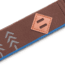 Arcade Belts Blackwood Belt - Mens, Brown/Polar Blue, One Size, A11301-Brwn/Blue-OSFA