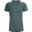 Arc'teryx A2B V-Neck Shirt Short Sleeve - Mens, Neptune, Small, 370726