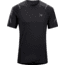 Arcteryx Accelerator Crew Short Sleeve Shirt - Mens-Black-Medium