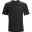 Arc'teryx Accelero Comp Short Sleeve Tee - Men's-Carbon Copy-Medium