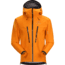 ArcTeryx Alpine Guide Jacket- Mens, Blaze, Small, 355995