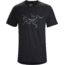Arcteryx Archaeopteryx Short Sleeve T-Shirt - Mens, Black Heather, Small, 412935