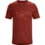 Arcteryx Archaeopteryx Short Sleeve T-Shirt - Mens, Dark Matter Heather, Small, 412919
