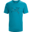 Arc'teryx Archaeopteryx T-Shirt with Short Sleeve - Mens, Dark Firoza, Large, 377038