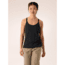 Arcteryx Arcteryx Womens Silene Tank, X000007688-Black Heather-XL
