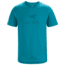 Arc'teryx Arc'Word T-Shirt with Short Sleeve - Men's, Dark Firoza, Large, 376981