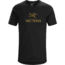 Arcteryx ArcWord T-Shirt Ss - Mens, 24K Black, Medium, 396584