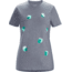 Arcteryx Boulder-Scape Short Sleeve T-Shirt - Womens, Satellite Heather, Medium, 412828