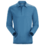 Arcteryx Captive Long Sleeve Polo - Mens, Light Hecate, Small, 349201