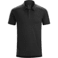 Arc'teryx Captive Polo with Short Sleeve - Men's, Black, 2XL, 167301