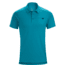 Arc'teryx Captive Polo with Short Sleeve - Men's, Dark Firoza, Large, 372285