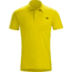 Arc'teryx Captive Polo with Short Sleeve - Men's, Gold Rush, Large, 372290