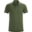 Arc'teryx Captive Polo with Short Sleeve - Men's, Larix, Small, 372282