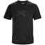 Arcteryx Cormac Short Sleeve Logo - Mens, Black, 2XL, 417085