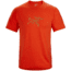Arcteryx Cormac Short Sleeve Logo - Mens, Dynasty, Extra Small, 417076