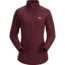Arcteryx Delta LT Zip Nesk Shirt - Womens, Crimson, Extra Small, 352416